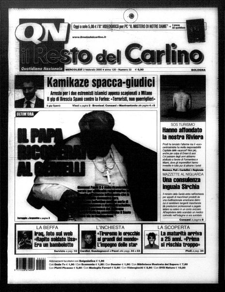Il Resto del Carlino : giornale dell'Emilia